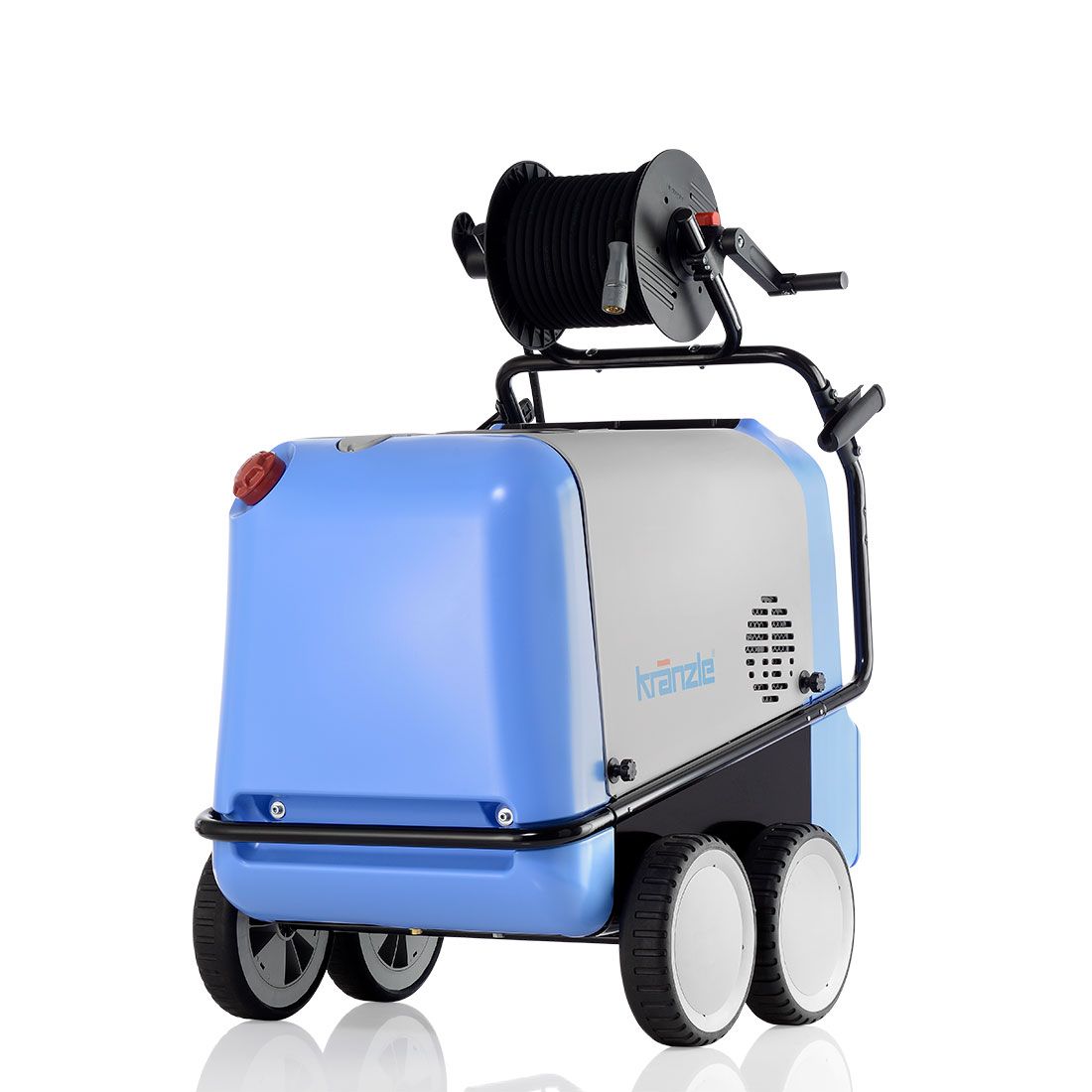 Kuumavesipesuri Kränzle Therm-RP 1200, 190bar, 1200l/h, itseimevä, letkukelalla