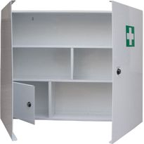 Lääkekaappi Pisla Iso, valkoinen, Verkkokaupan poistotuote