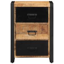 Laatikosto 50x35x70 cm Massiivipuuta mango (13583)