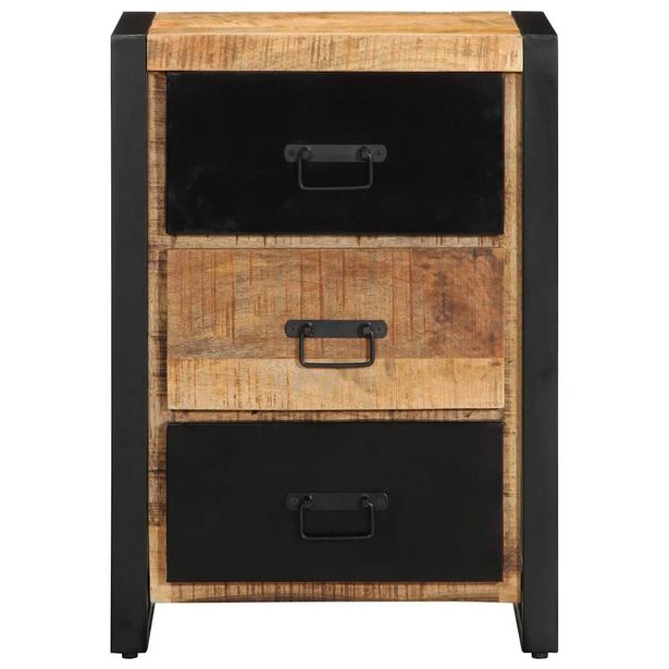 Laatikosto 50x35x70 cm Massiivipuuta mango (13583)