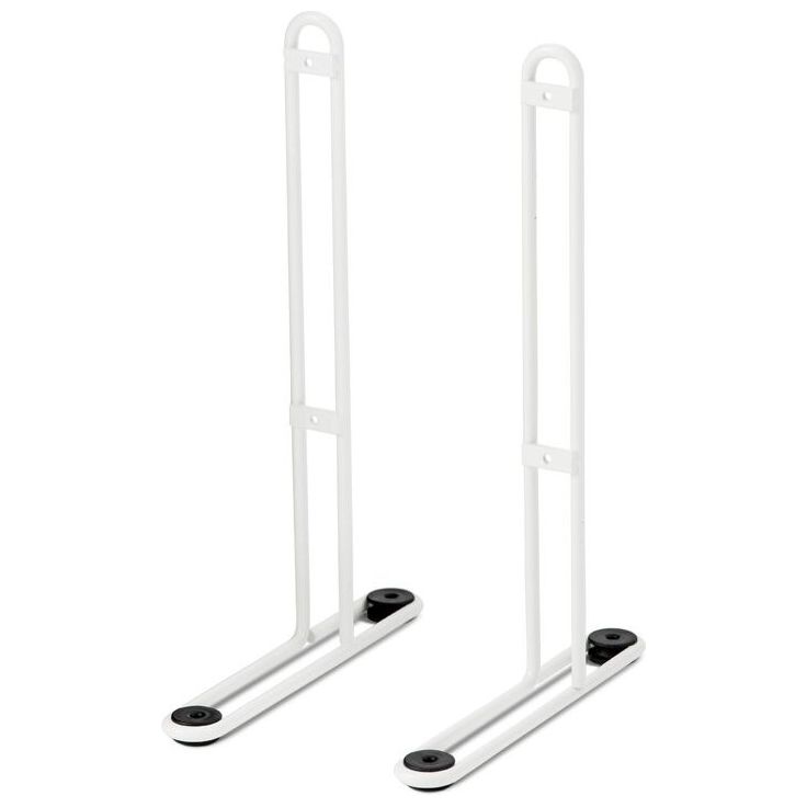 Lämmittimen jalkapari korkeille Glamox Heating -lämmittimille  3001 TPA, H10, H30 H, H40 H ja H60 H, valkoinen