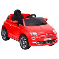 Lasten sähköauto Fiat 500, eri värejä