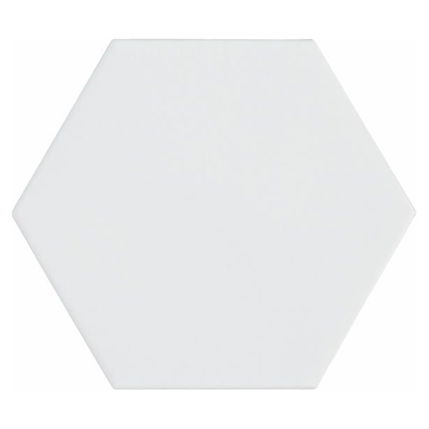 Lattialaatta Laattapiste LPC Alfa matta tasapintainen vivahteikas valkoinen 11.6x10.1cm