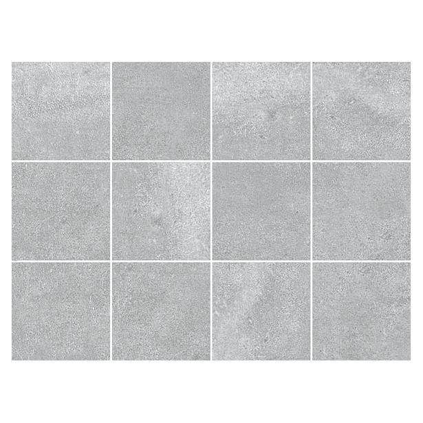 Lattialaatta Laattapiste LPC Berlin matta tasapintainen Grey 10x10cm