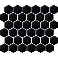 Lattialaatta Laattapiste LPC Hexagon matta tasapintainen 5.9x5.1cm eri värejä