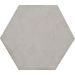 Lattialaatta Concrete hex Bone, 14x16cm - KYLAHEXPORBON