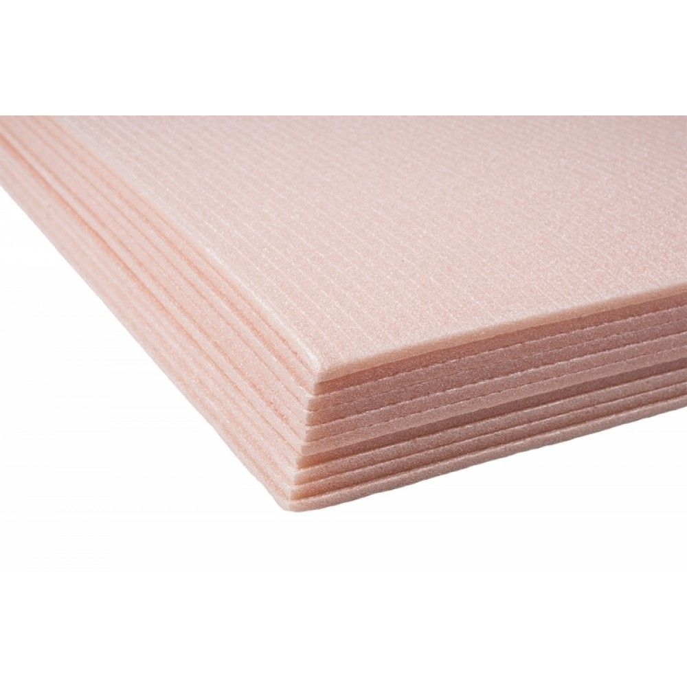 Lattialämmityksen eristelevy Pistesarjat Starlon, 3mm, 5m²/pkt