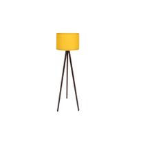 Lattiavalaisin Linento Lighting 102, keltainen/pähkinä