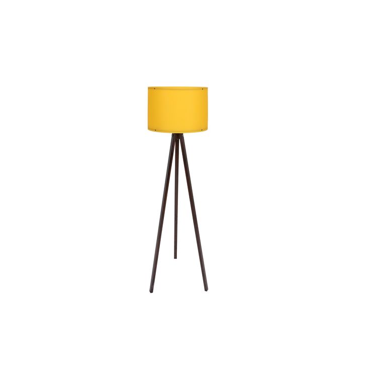 Lattiavalaisin Linento Furniture 102, keltainen/pähkinä