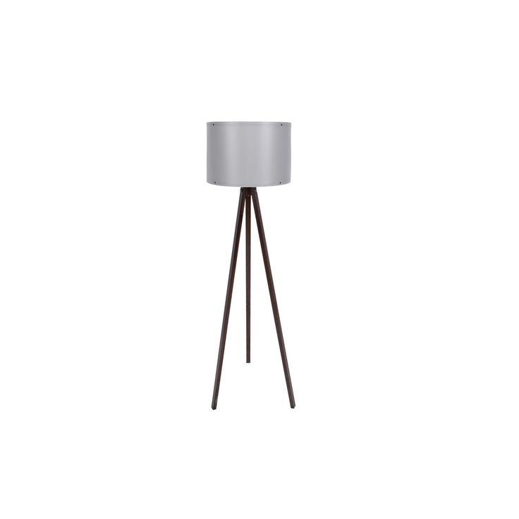 Lattiavalaisin Linento Furniture 103, harmaa/pähkinäpuu