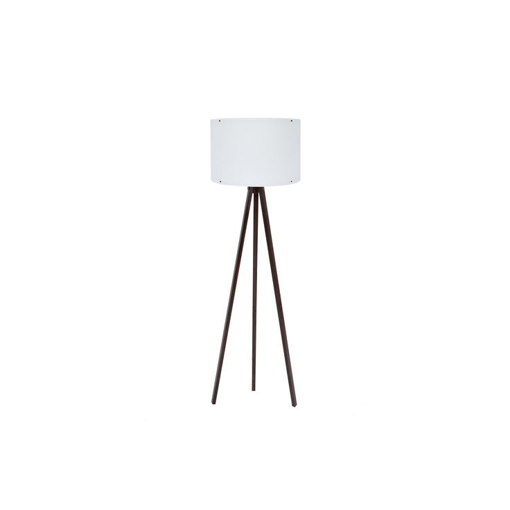 Lattiavalaisin Linento Furniture 128, valkoinen/pähkinäpuu