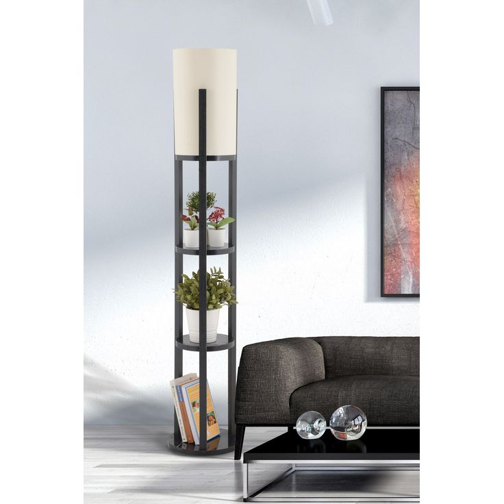 Lattiavalaisin Linento Furniture Circle Nora, musta