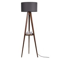 Lattiavalaisin Linento Lighting Sehbali Koyu, pähkinäpuu/harmaa