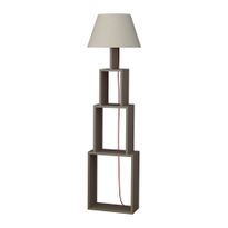 Lattiavalaisin Linento Lighting Tower, beige/mokka