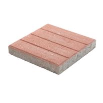 Betonilaatta Lakka BL-305, 300x300x50mm, urallinen, punainen