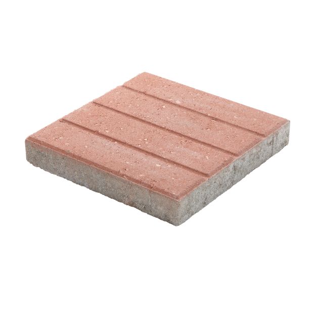 Betonilaatta Lakka BL-305, 300x300x50mm, urallinen, punainen