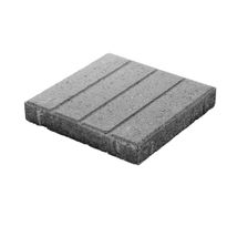 Betonilaatta Lakka BL-305, 300x300x50mm, urallinen, musta