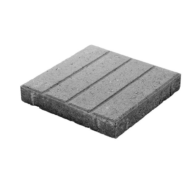 Betonilaatta Lakka BL-305, 300x300x50mm, urallinen, musta