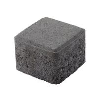 Pihakivi Lakka Klassikko neliökivi 60, 115x115mm, musta