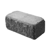 Antiikkimuurikivi Lakka lohko, musta 360x180x150mm