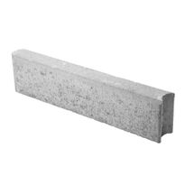 Nurmikon reunakivi Lakka 600mm, harmaa 600x135x80mm