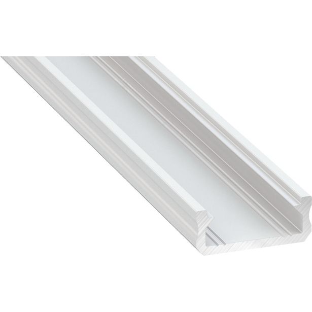 LED-asennusprofiili Lumines D, 16x6.3x2020mm, eri värejä