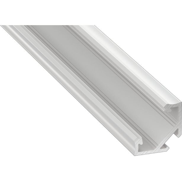 LED-asennusprofiili Lumines Kulma C, 23.3x11,8x2020mm, eri värejä
