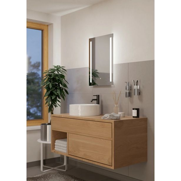 LED Peilivalaisin Eglo Touch Buenavista 50x70cm hopea