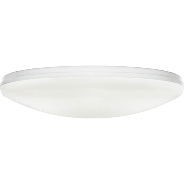 LED-yleisvalo Airam Fenix Duo 350, ø350x76,2mm IP44 12W 830/840 1100lm 3000K/4000K RA PCO valkoinen
