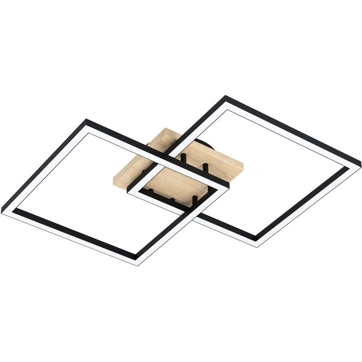 LED-Kattovalaisin Eglo connect.z Lomaltas-Z, 50x77cm, 32W, tammi