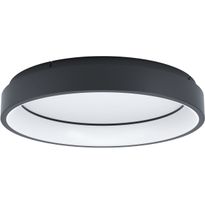 LED-Kattovalaisin Eglo connect.z Marghera-Z, 60cm, 26W, RGBW, musta