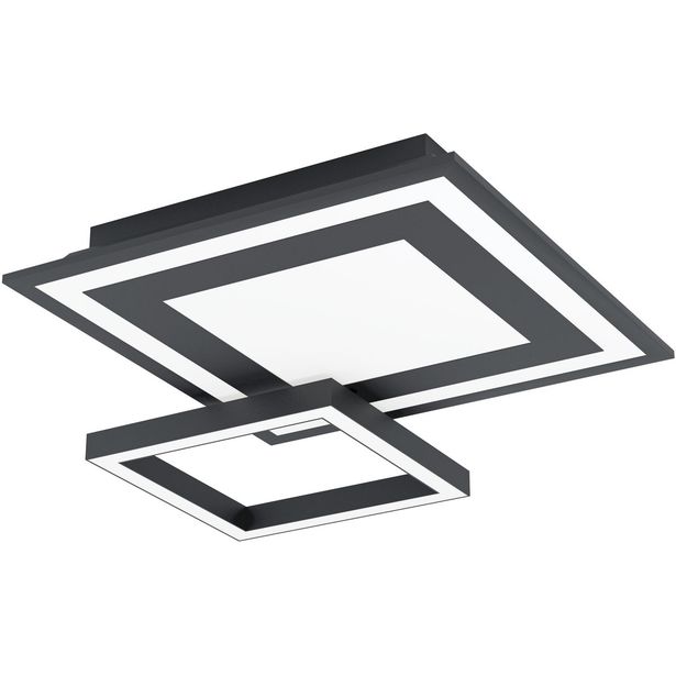 LED-Kattovalaisin Eglo connect.z Savatarila-Z 45x45cm 21.6W eri värejä