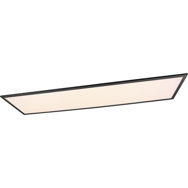 Kattovalaisin Trio Alpha LED, 120x30cm, mattamusta