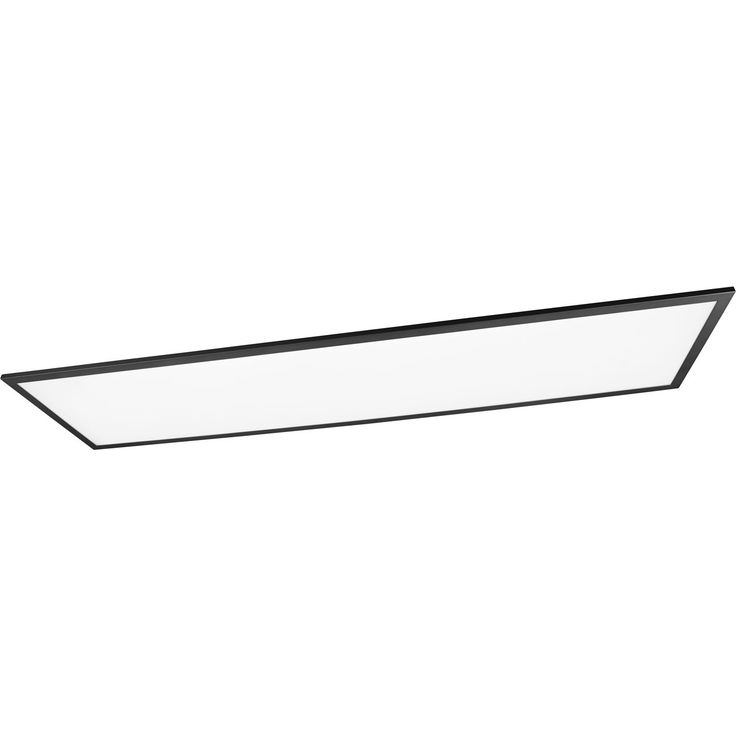 Kattovalaisin Trio Gamma LED, 120x30cm, mattamusta