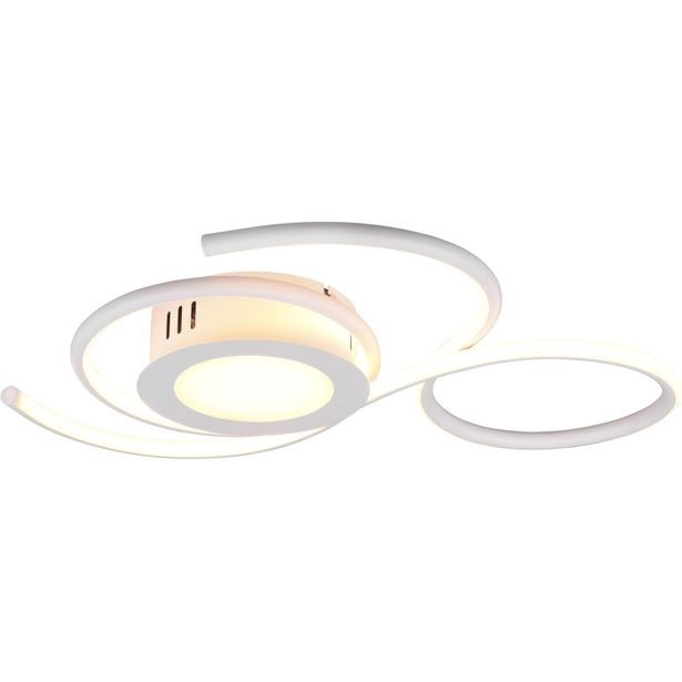 Kattovalaisin Trio Jive LED, 50cm, mattavalkoinen