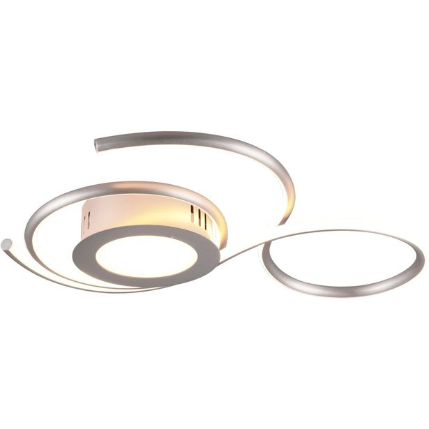 Kattovalaisin Trio Jive LED, 50cm, harjattu teräs