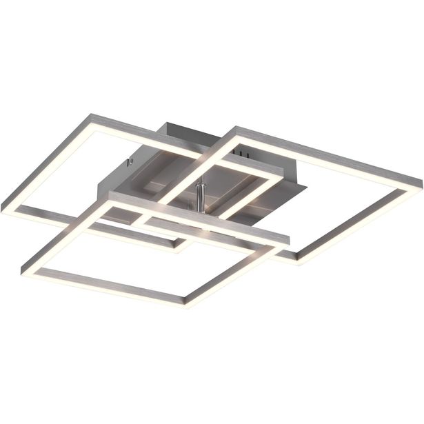 Kattovalaisin Trio Mobile LED, harjattu teräs