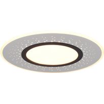 LED-kattovalaisin Trio Verus, 50cm, harjattu teräs