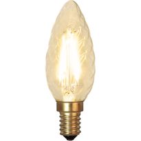 LED-kierrekynttilälamppu Star Trading Soft Glow 353-02-2, Ø35x98mm, E14, kirkas, 1.5W, 2100K, 120lm