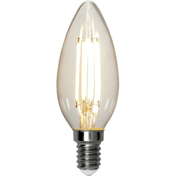 LED-kynttilälamppu Star Trading 351-07, Ø35x97mm, E14, kirkas, 5.9W, 3000K, 806lm