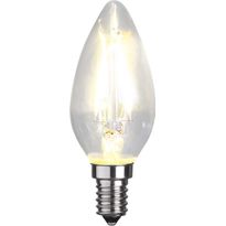 LED-kynttilälamppu Star Trading 352-07-1, Ø35x95mm, E14, kirkas, 1.5W, 2700K, 150lm
