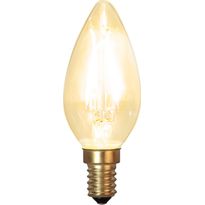 LED-kynttilälamppu Star Trading Soft Glow 353-01-1, Ø35x95mm, E14, kirkas, 1.5W, 2100K, 120lm