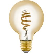 LED-Älylamppu Eglo connect.z, filamentti, E27, G80, 400lm, 4.9W, meripihka