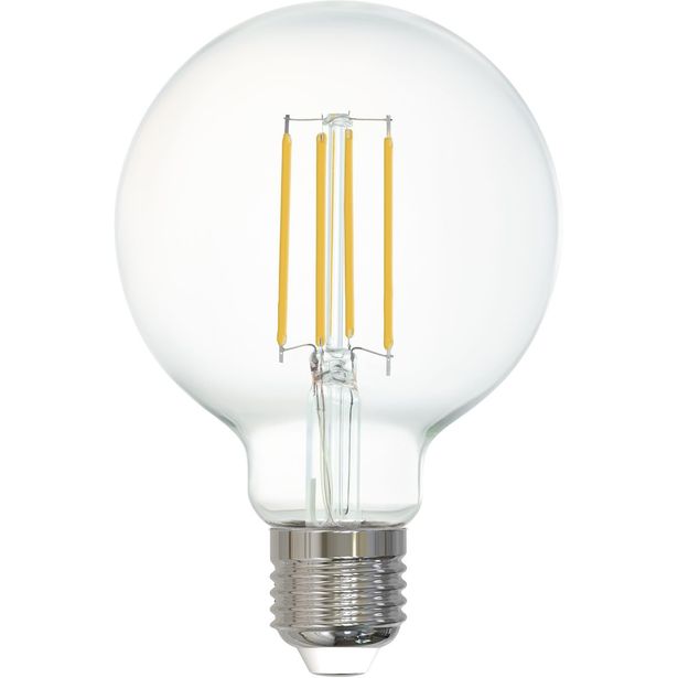 LED-Lamppu Eglo connect.z filamentti E27 G80 806lm 6W 4000K kirkas