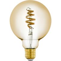LED-Älylamppu Eglo connect.z, filamentti, E27, G95, 400lm, 4.9W, meripihka