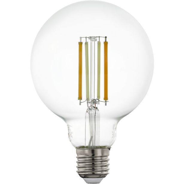 LED-Lamppu Eglo connect.z filamentti E27 G95 806lm 6W 2265K kirkas