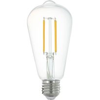LED-Älylamppu Eglo connect.z, filamentti, E27, ST64, 806lm, 6W, 4000K, kirkas
