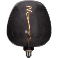 LED-lamppu Star Trading Decoled 355-12, Ø190x245mm, E27, musta, 2W, 2200K, 40lm