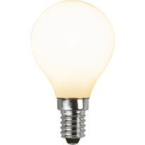 LED-lamppu Star Trading 375-15, Ø45x80mm, E14, opaali, 5.9W, 3000K, 806lm