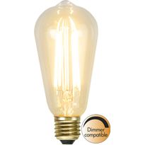 LED-lamppu Star Trading Soft Glow 352-72-1, Ø64x142mm, E27, kirkas, 3.6W, 2100K, 320lm